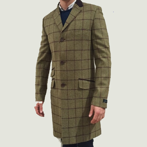 Douglas & Grahame Wool Overcoat Primary Image