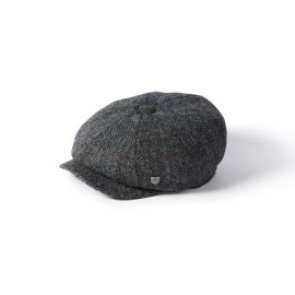 Failsworth 'Carloway' Harris Tweed Baker Boy Cap