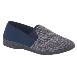 Gents Classic Herringbone Slipper