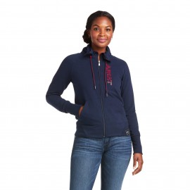 Ariat Team Logo Full Zip Sweatshirt