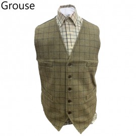 Bob Parrat Four Pocket Tweed Waistcoat