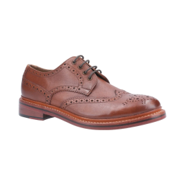 Cotswold Quenington Leather Goodyear Welt Lace Up Shoe Brown