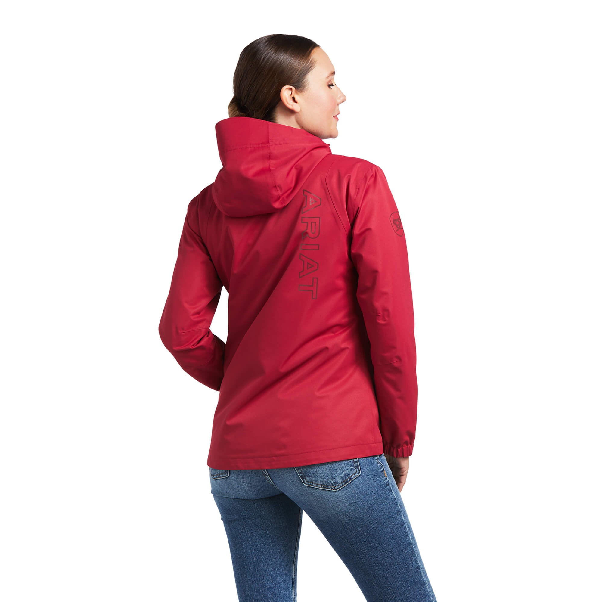 ARIAT Spectator Waterproof Jacket Cappotto, Nero, X-Small Donna