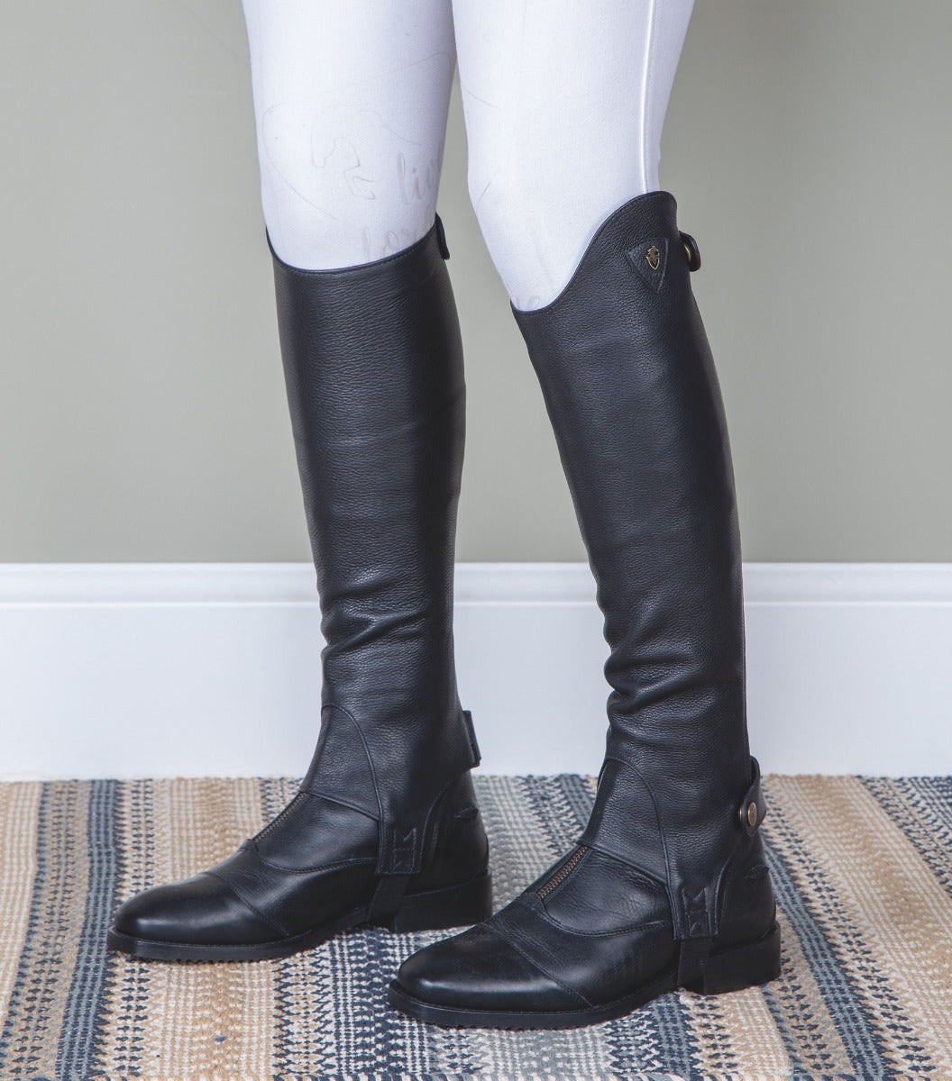 Moretta Leather Gaiters