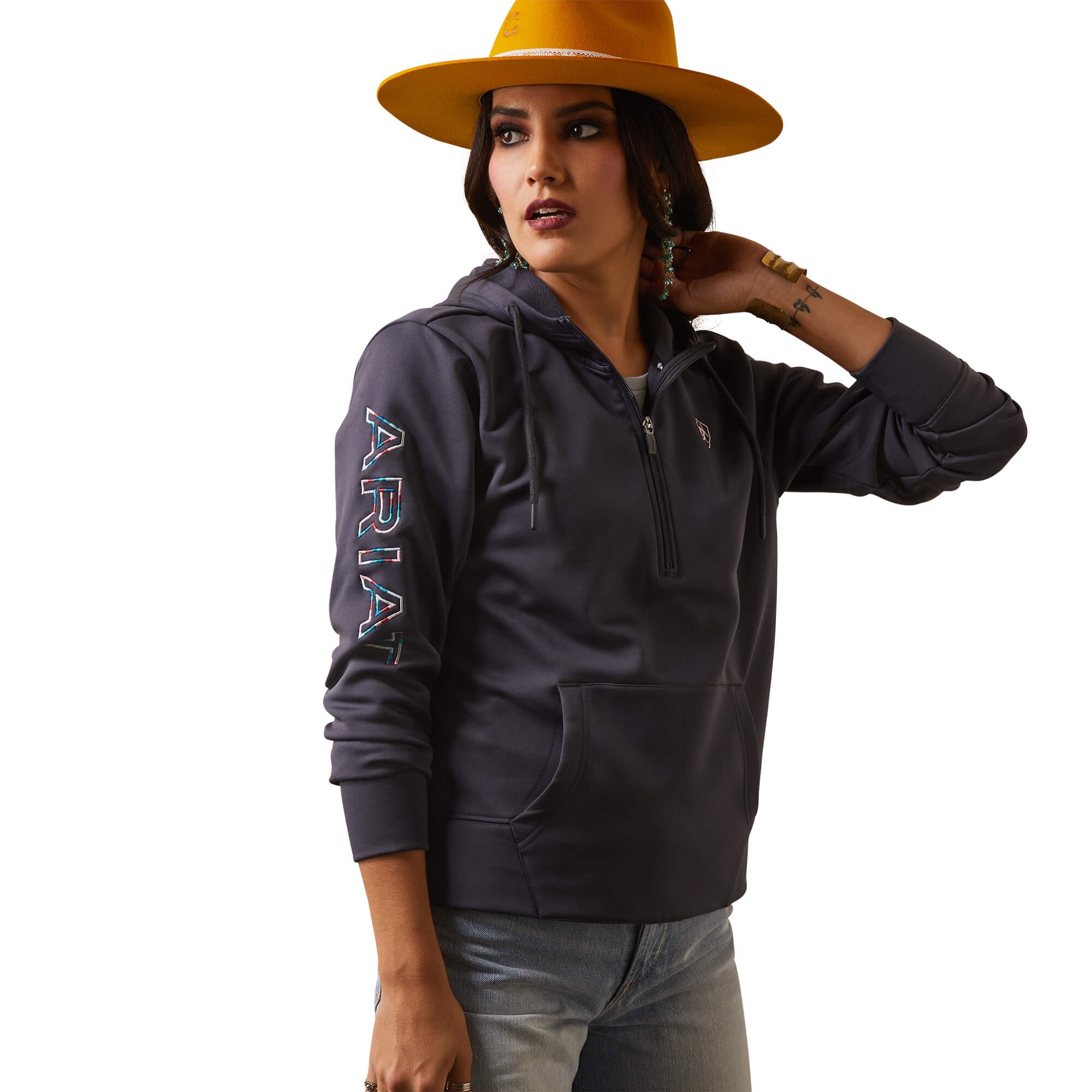 Ariat Sunset Spark Crop Hoodie main image 1