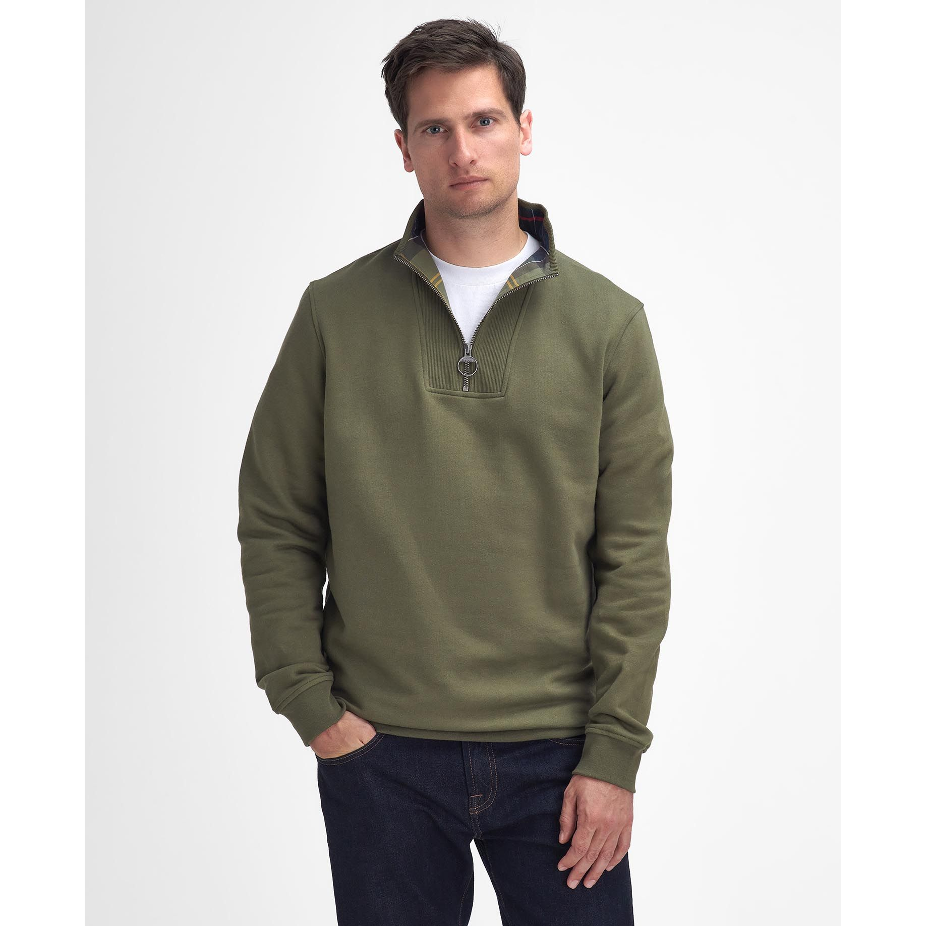 Barbour Nelson Half Zip Sweatshirt
