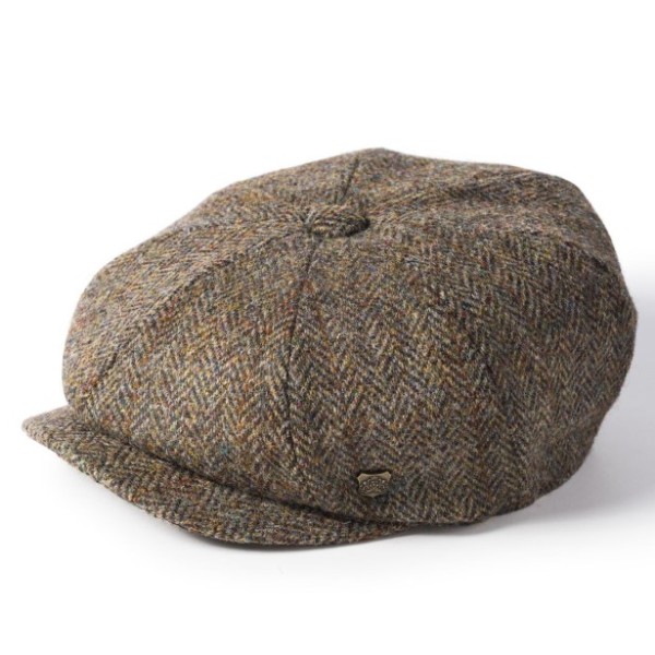 Failsworth 'Carloway' Harris Tweed Baker Boy Cap Primary Image