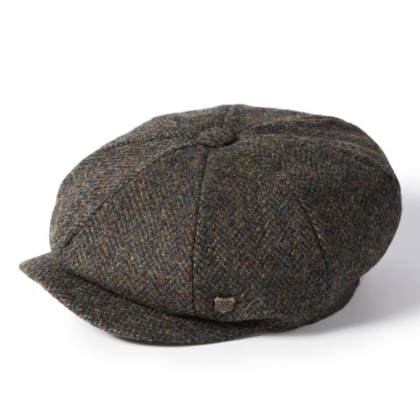 Failsworth 'Carloway' Harris Tweed Baker Boy Cap Primary Image