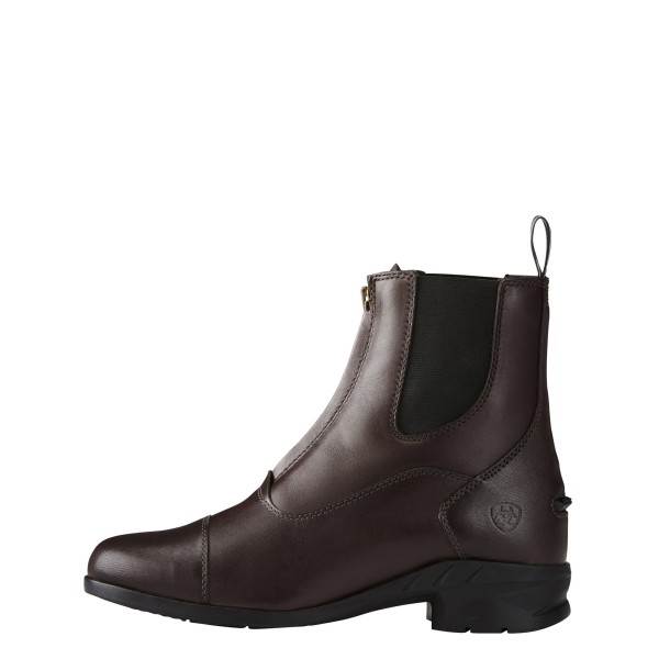 Bottes D'équitation Paddock Ariat Heritage IV - Femme, Cuir Noir, Zippées, Pointure US 8.5 - Occasion
