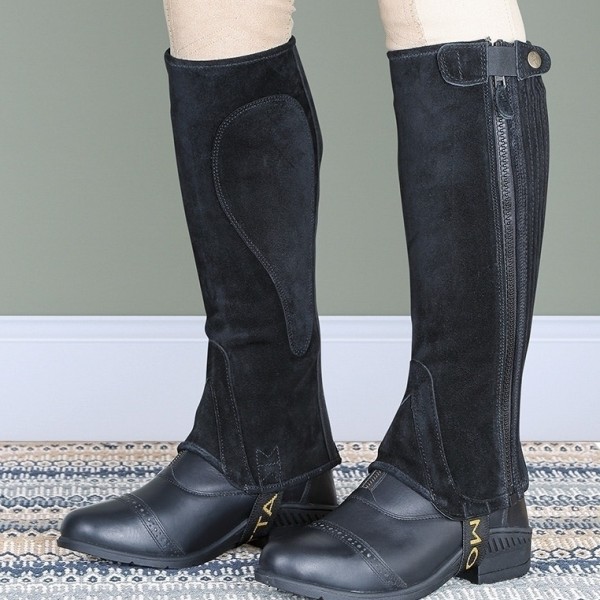 Moretta Childs Suede Half Chaps Primary Image