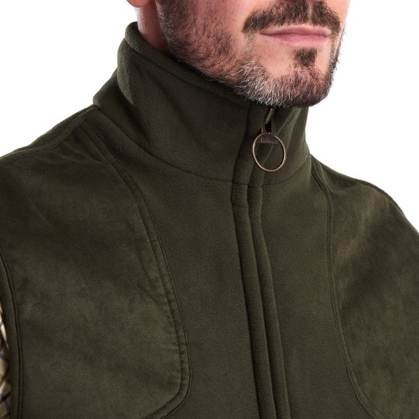 Barbour shooting gilet clearance