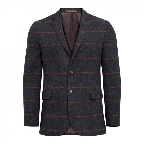 Alan Paine Men's Surrey Tweed Lined Blazer Primary Image