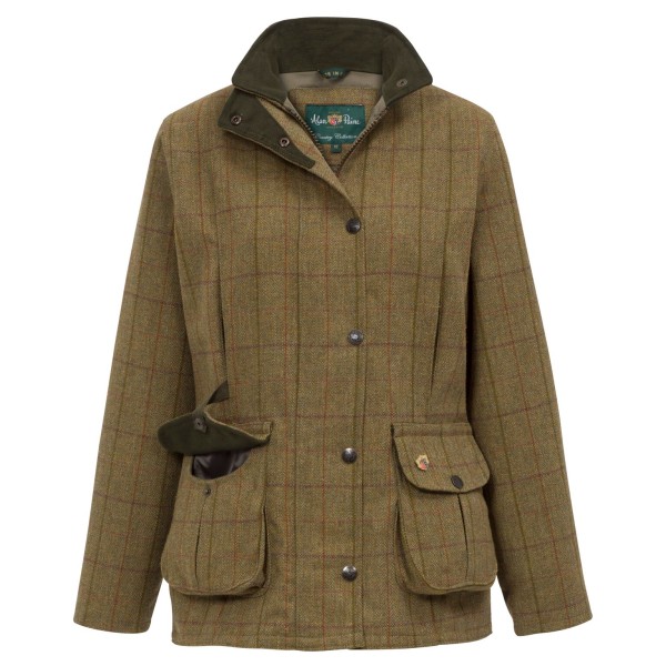 Alan Paine Ladies Rutland Tweed Waterproof Coat  Primary Image