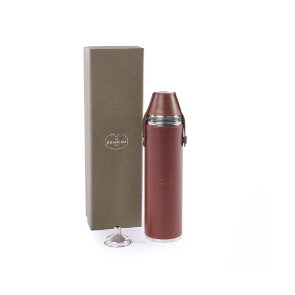Le Chameau Rounded Hip Flask Primary Image