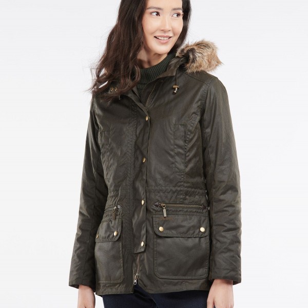 Barbour ladies kelsall wax jacket discount