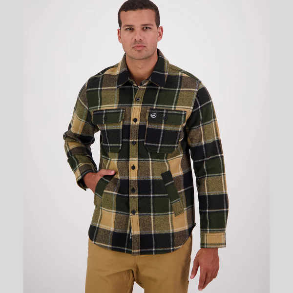 Swanndri Men's Kiraki V3 Wool Shacket Primary Image