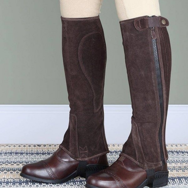 Moretta Childs Suede Half Chaps Primary Image