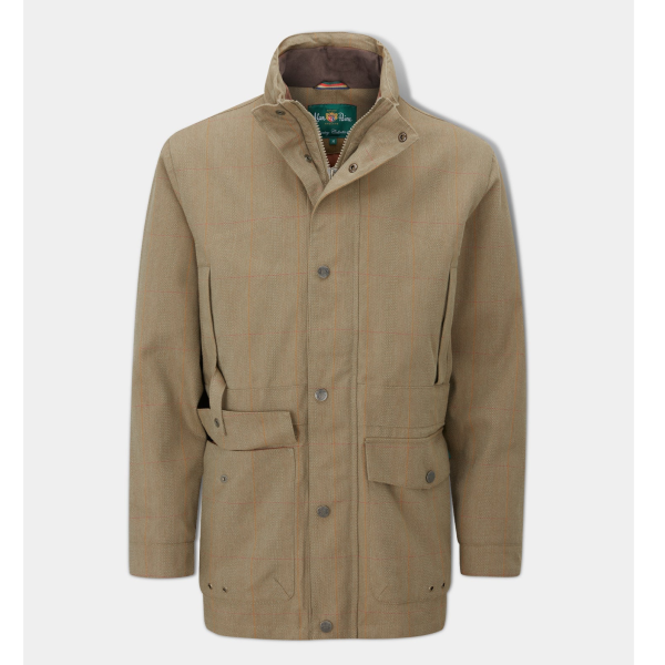 Alan Paine Axford Men's Waterproof Lightweight Field Coat In Aspen - Shooting Fit Primary Image
