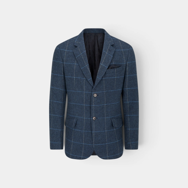 Alan Paine Men's Surrey Tweed Lined Blazer Primary Image