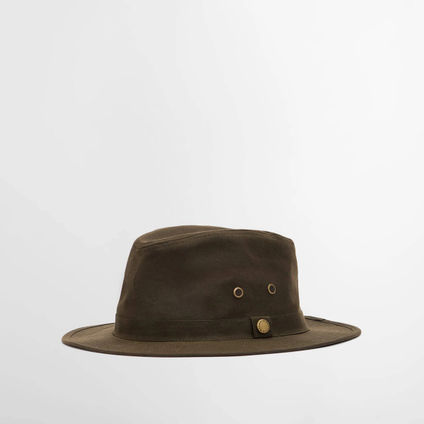 Barbour Crayton Waxed Safari Hat Primary Image