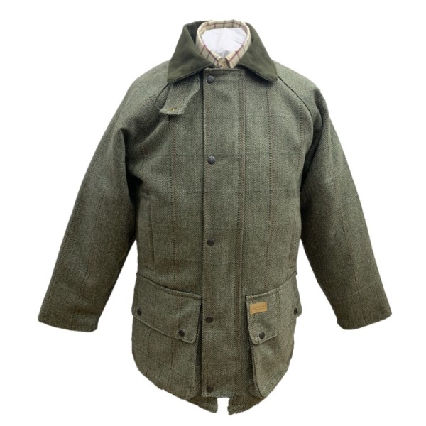 Openair English Made Waterproof Tweed Country Jacket Primary Image