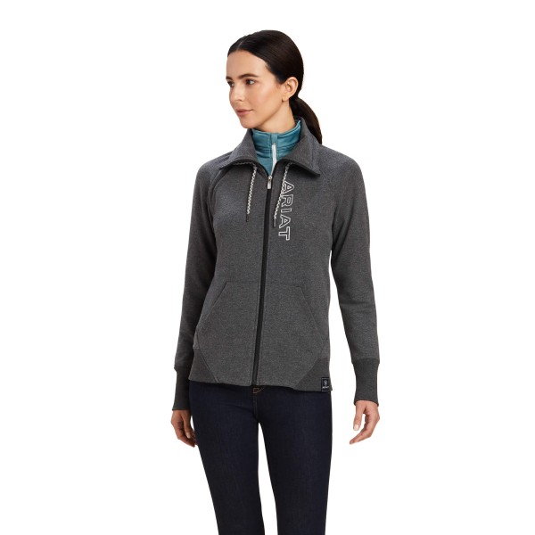 Ariat Team Logo Full Zip Sweatshirt Primary Image