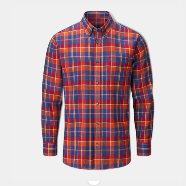 Alan Paine Ilkley Flannel Shirt Primary Image