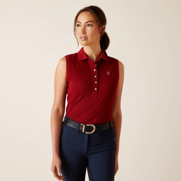 Ariat Prix 2.0 Sleeveless Polo Shirt Primary Image