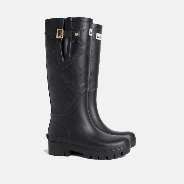 Barbour Leighton Tartan Wellingtons  Primary Image