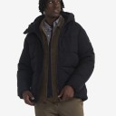 Aigle Short Hooded Dupont Sorna Water-repellet Quilted Jacket Thumbnail Image