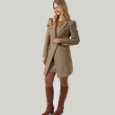 Alan Paine Surrey Ladies Double Breasted Tweed Thumbnail Image