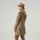 Alan Paine Surrey Ladies Double Breasted Tweed Thumbnail Image