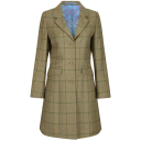 Alan Paine Combrook Ladies Mid Length Tweed Coat Thumbnail Image