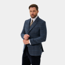 Alan Paine Men's Surrey Tweed Lined Blazer Thumbnail Image