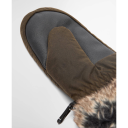 Barbour Waxed Faux-Fur Trimmed Mittens Thumbnail Image